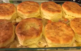 Easy and Delicious Quick Homestyle Chicken and Biscuits Recipe
