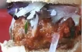 Easy and mouthwatering Italian meatball sliders