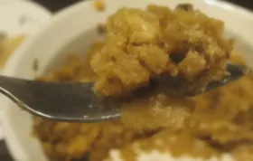 Easy Apple Crisp with Honey