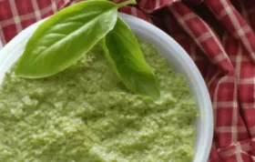 Easy Arugula Pesto Recipe