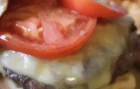 Easy Bacon Onion and Cheese Stuffed Burgers