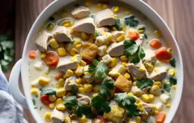 Easy Chicken and Corn Chowder