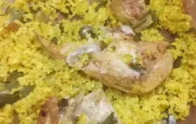 Easy Chicken and Yellow Rice