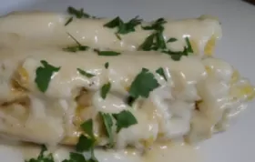 Easy Chicken Stuffed Manicotti