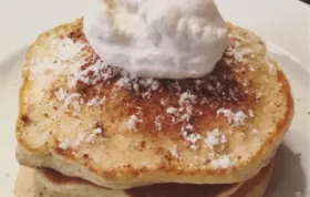 Easy Eggnog Pancakes