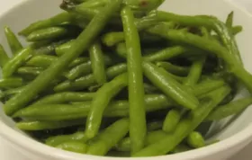 Easy Garlic Green Beans