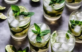 Easy Mojitos for a Crowd