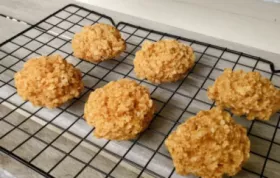 Easy Peanut Butter Protein Cookies