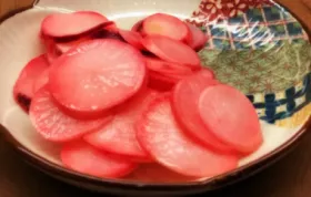 Easy-Pickled Red Radishes