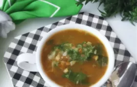 Easy Spinach Lentil Soup