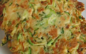 Easy Zucchini Fritters Recipe