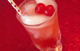 Enjoy a classic Shirley Temple drink at home!