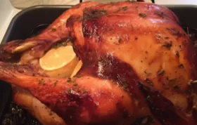 Enjoy a delicious and flavorful maple-roast turkey for your next holiday feast.