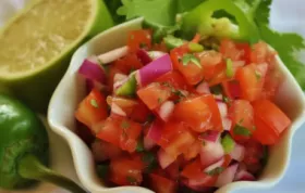 Ex-Girlfriend's Mom's Salsa Fresca - A Fresh and Flavorful Pico de Gallo Recipe