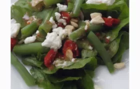 Feta and Slow-Roasted Tomato Salad with French Green Beans