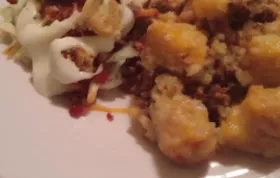 Fiesta Tater Tot Casserole