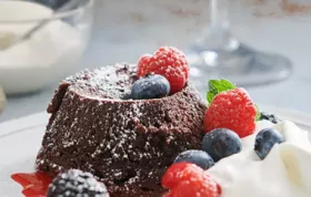 Flourless Chocolate Lava Cake