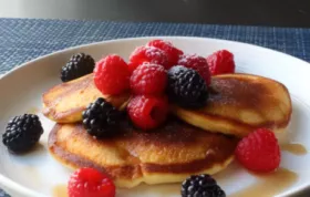 Fluffy and Delicious American-Style Soufflé Pancakes Recipe