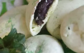 Forgotten Mint Meringue Surprises