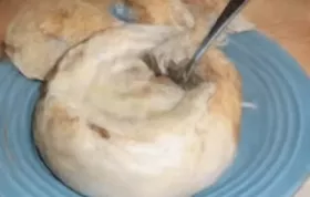 French Onion Soup in a Sourdough Bread Bowl