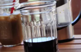 French Press Cold Brew Coffee