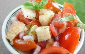 Fresh and flavorful Bruschetta Salad
