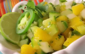 Fresh and Flavorful Cucumber Mango Salsa Recipe