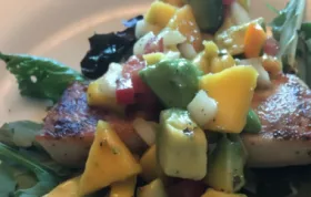 Fresh and Healthy Fish Tacos with Zesty Mango Salsa