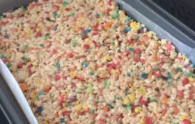 Fun and Delicious Funfetti Cake Batter Rice Krispies Treats Recipe