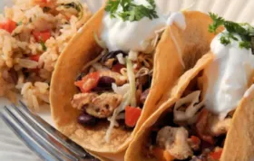 Garlic Chicken Tacos