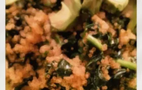 Garlic Kale Quinoa