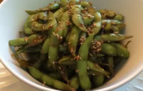 Garlic Teriyaki Edamame