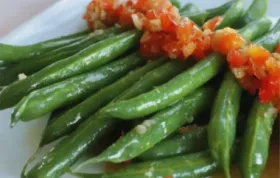 Garlicky-Spicy-and-Sesamey Green Beans