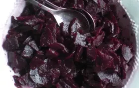 German Beet Salad with Caraway Seeds