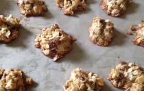 German Oatmeal Date Cookies