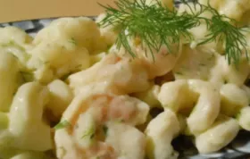 Grandma Bellow's Lemony Shrimp Macaroni Salad Recipe