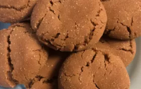 Grandma's Gingersnap Cookies - A Timeless Holiday Treat