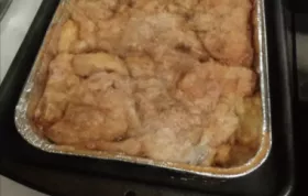 Grandma's Peach Cobbler