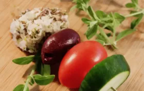 Greek Salad on a Stick