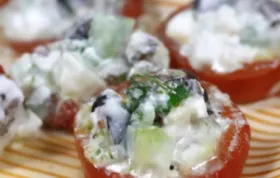 Greek-Stuffed Tomatoes