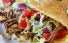 Green Chile Beef Tacos