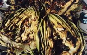 Grilled Artichokes with a Delicious Herb Marinade