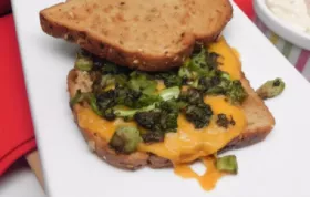 Grilled Broccoli and Cheese Sandwich: A Delicious Twist on a Classic Sandwich