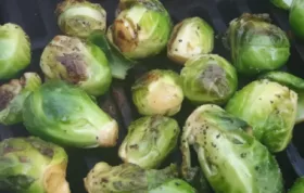 Grilled Brussels Sprouts with Balsamic Glaze