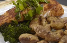 Grilled Cajun Salmon with Roasted Fingerling Potatoes