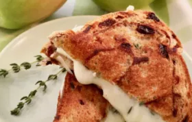 Grilled Cheese, Apple and Thyme Sandwich