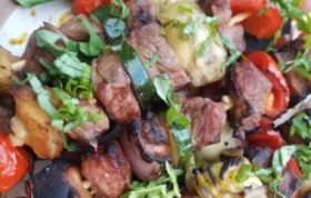 Grilled Panzanella Beef Kabobs - A Summery Twist on a Classic Italian Dish