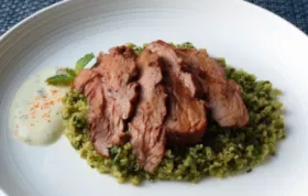 Grilled Pastrami Spiced Lamb Top Sirloin: A Flavorful Twist on a Classic Dish