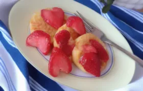Grilled Polenta with Strawberries
