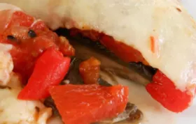 Grilled Portobello and Mozzarella Sandwich